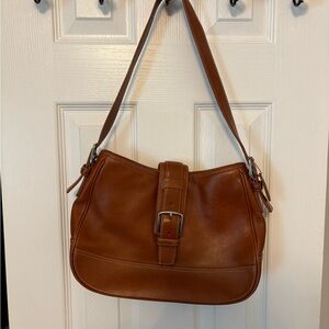 Coach Brown Leather Shoulder Bag